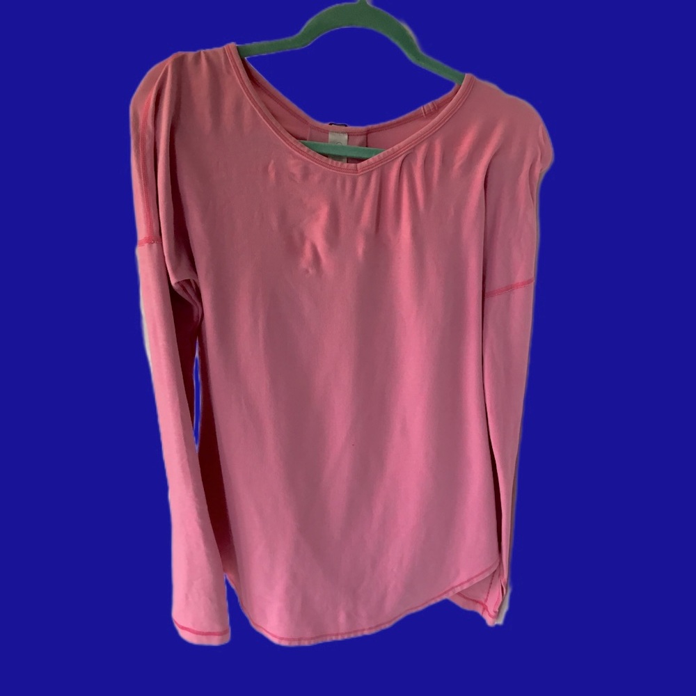 lululemon athletica size large girls pink top